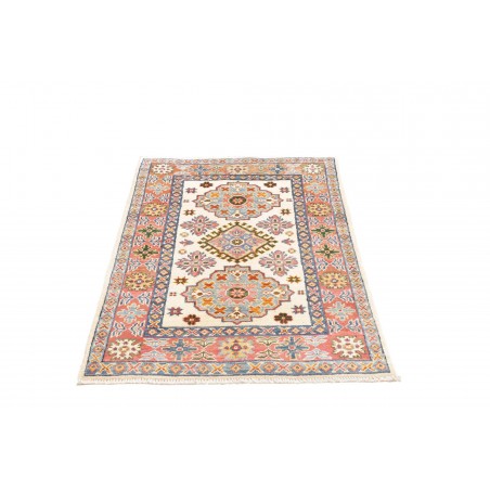 Tappeto Kazak Afghanistan bianco marrone 78x124