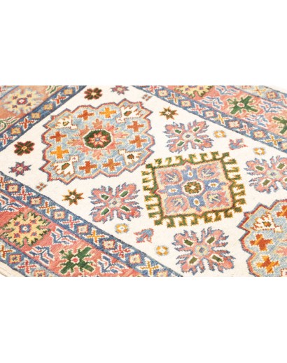 Tappeto Kazak Afghanistan bianco marrone 78x124