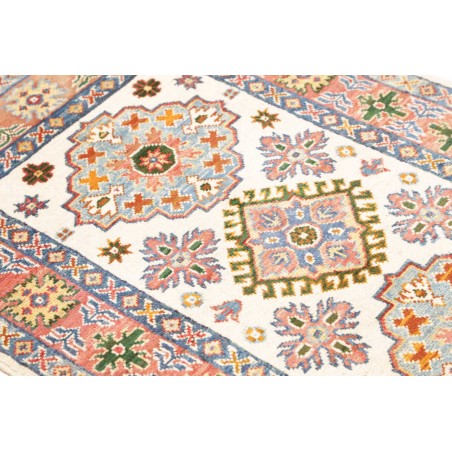 Tappeto Kazak Afghanistan bianco marrone 78x124