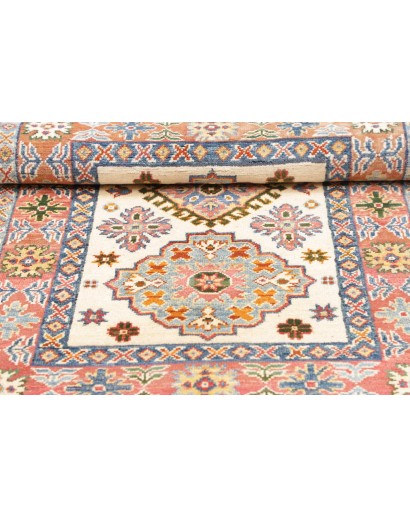 Tappeto Kazak Afghanistan bianco marrone 78x124