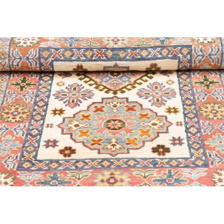 Tappeto Kazak Afghanistan bianco marrone 78x124