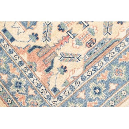 Tappeto Kazak Afghanistan beige azzurro 80x126