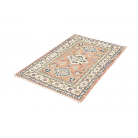 Tappeto Kazak Afghanistan beige grigio 82x123