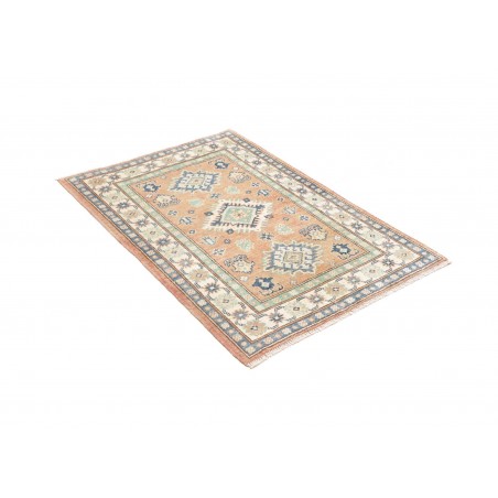 Tappeto Kazak Afghanistan beige grigio 82x123