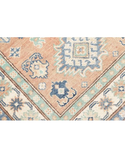 Tappeto Kazak Afghanistan beige grigio 82x123