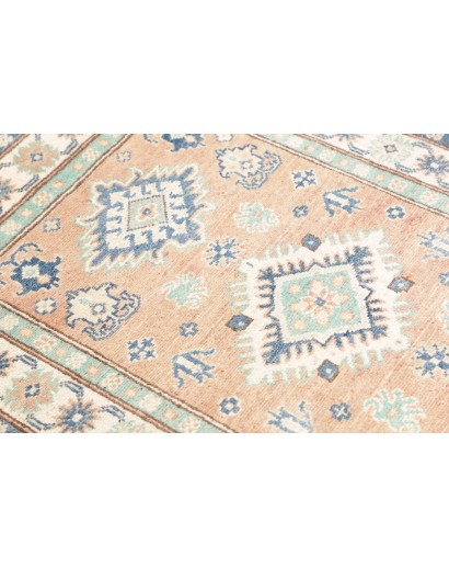 Tappeto Kazak Afghanistan beige grigio 82x123