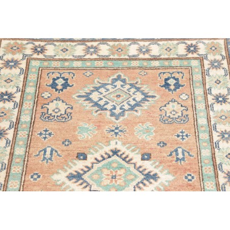 Tappeto Kazak Afghanistan beige grigio 82x123