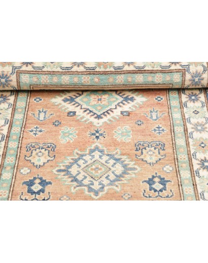 Tappeto Kazak Afghanistan beige grigio 82x123