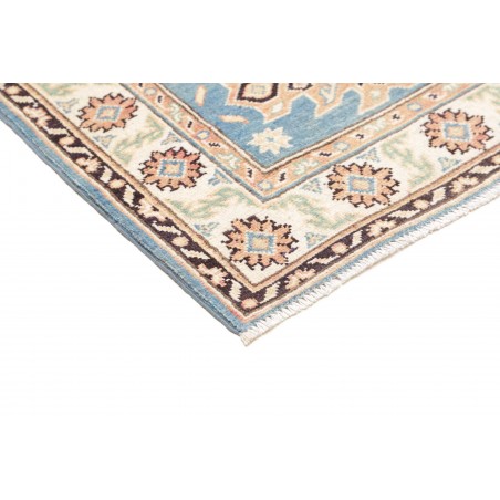 Tappeto Kazak Afghanistan beige azzurro 84x130