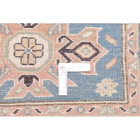 Tappeto Kazak Afghanistan beige azzurro 84x130