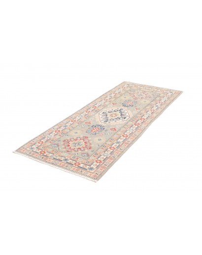 Tappeto Kazak Afghanistan beige bianco 83x200