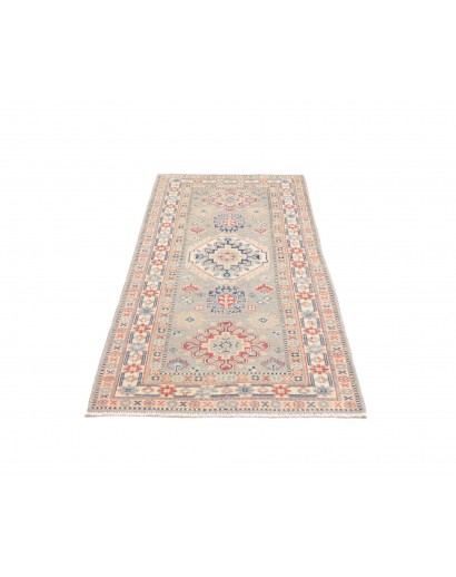 Tappeto Kazak Afghanistan beige bianco 83x200