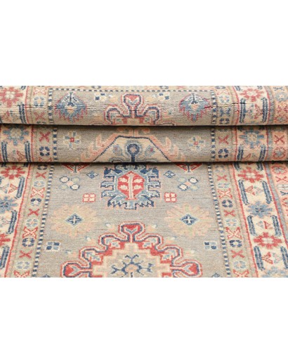 Tappeto Kazak Afghanistan beige bianco 83x200