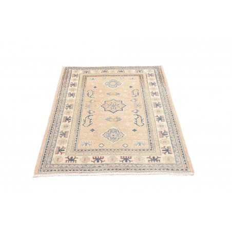 Tappeto Kazak Afghanistan bianco grigio 81x119