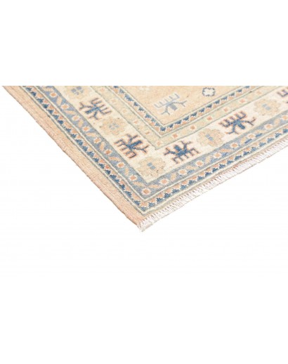 Tappeto Kazak Afghanistan bianco grigio 81x119
