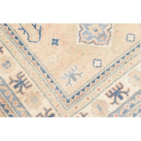 Tappeto Kazak Afghanistan bianco grigio 81x119