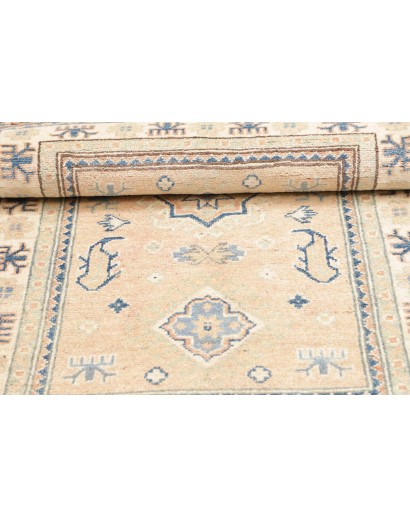 Tappeto Kazak Afghanistan bianco grigio 81x119