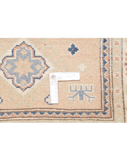 Tappeto Kazak Afghanistan bianco grigio 81x119