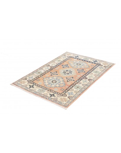 Tappeto Kazak Afghanistan beige grigio 85x121