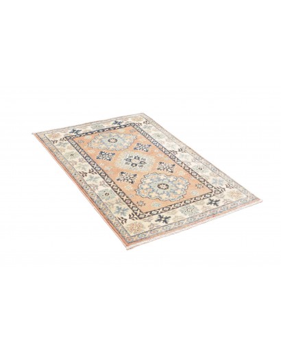 Tappeto Kazak Afghanistan beige grigio 85x121