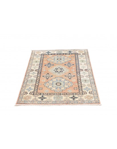 Tappeto Kazak Afghanistan beige grigio 85x121