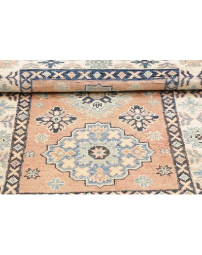 Tappeto Kazak Afghanistan beige grigio 85x121