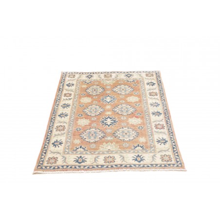 Tappeto Kazak Afghanistan beige azzurro 80x120