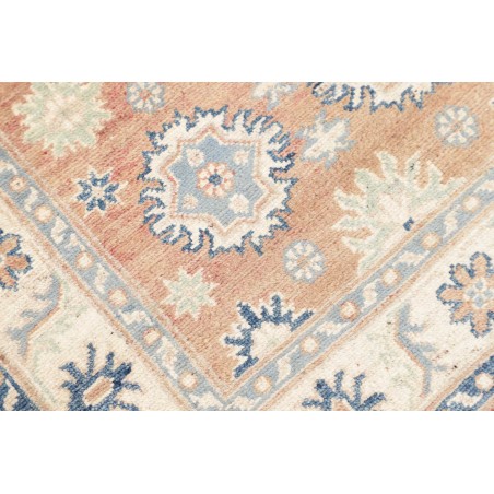 Tappeto Kazak Afghanistan beige azzurro 80x120