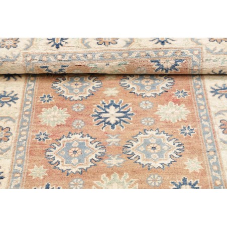 Tappeto Kazak Afghanistan beige azzurro 80x120