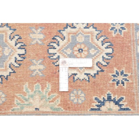 Tappeto Kazak Afghanistan beige azzurro 80x120