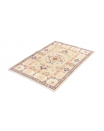 Tappeto Kazak Afghanistan giallo beige 85x123