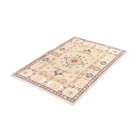 Tappeto Kazak Afghanistan giallo beige 85x123