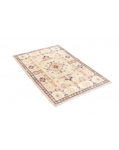 Tappeto Kazak Afghanistan giallo beige 85x123