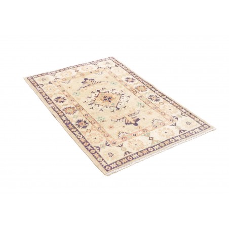 Tappeto Kazak Afghanistan giallo beige 85x123