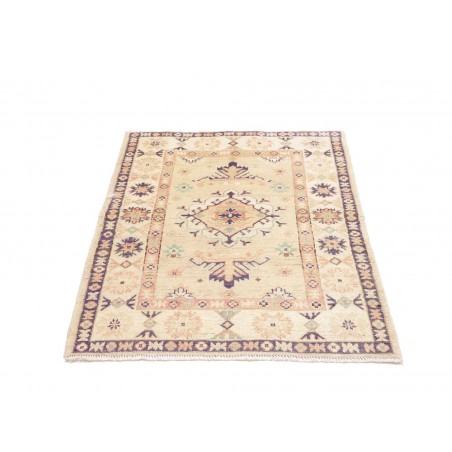 Tappeto Kazak Afghanistan giallo beige 85x123