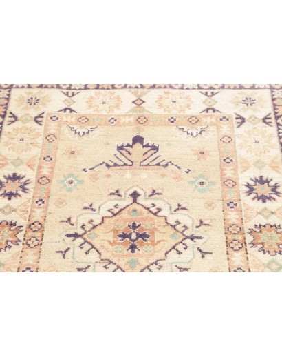 Tappeto Kazak Afghanistan giallo beige 85x123