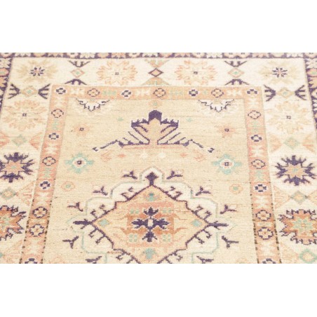 Tappeto Kazak Afghanistan giallo beige 85x123