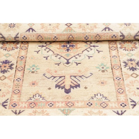 Tappeto Kazak Afghanistan giallo beige 85x123