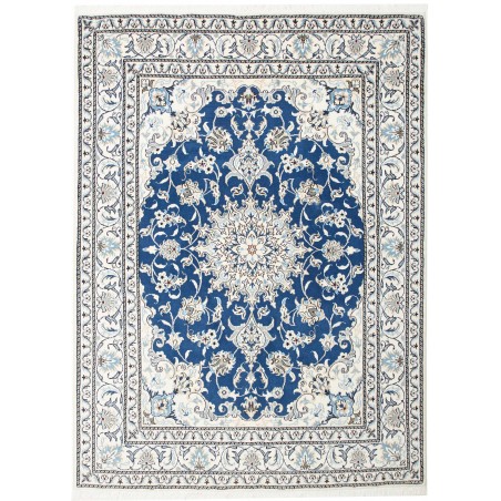 Tappeto Nain Kashmar Persia grigio 152x205