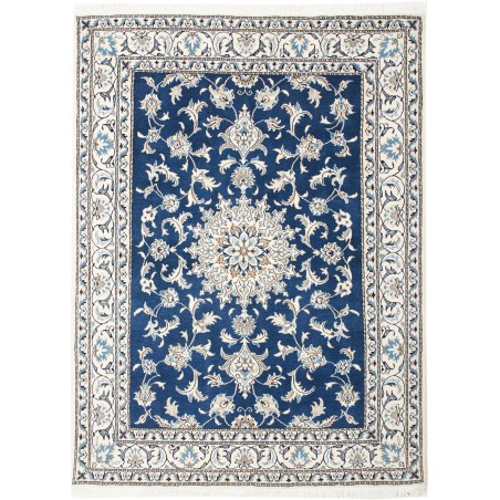 Tappeto Nain Kashmar Persia grigio 150x203