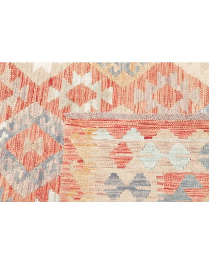 Tappeto Kilim Afghanistan giallo rosso 173x249