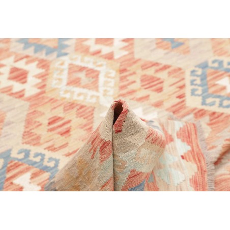 Tappeto Kilim Afghanistan giallo rosso 173x249