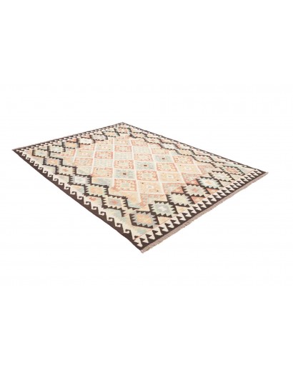 Tappeto Kilim Afghanistan bianco grigio 175x232