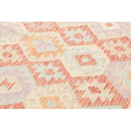 Tappeto Kilim Afghanistan giallo bianco 170x244