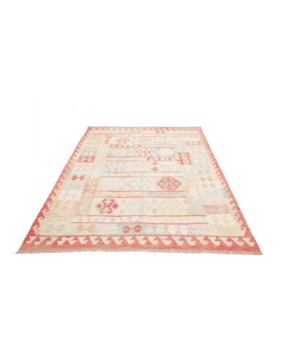 Tappeto Kilim Afghanistan bianco 174x246
