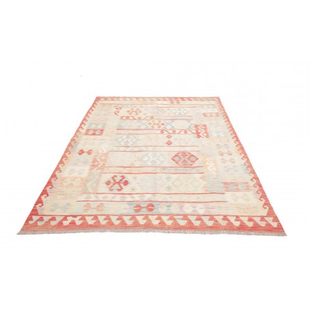 Tappeto Kilim Afghanistan bianco 174x246