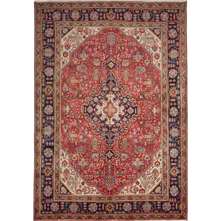 Tappeto Tabriz Persia marrone 200x293