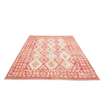 Tappeto Kilim Afghanistan marrone giallo 177x236