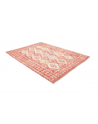 Tappeto Kilim Afghanistan marrone giallo 177x236