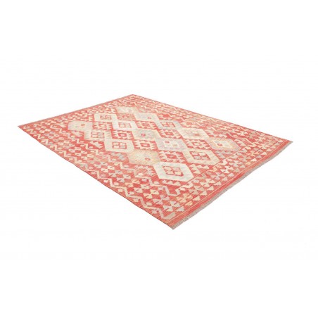 Tappeto Kilim Afghanistan marrone giallo 177x236